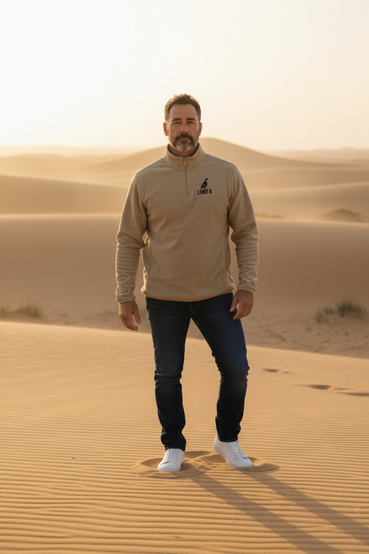 Tracks Quarter zip micro fleece